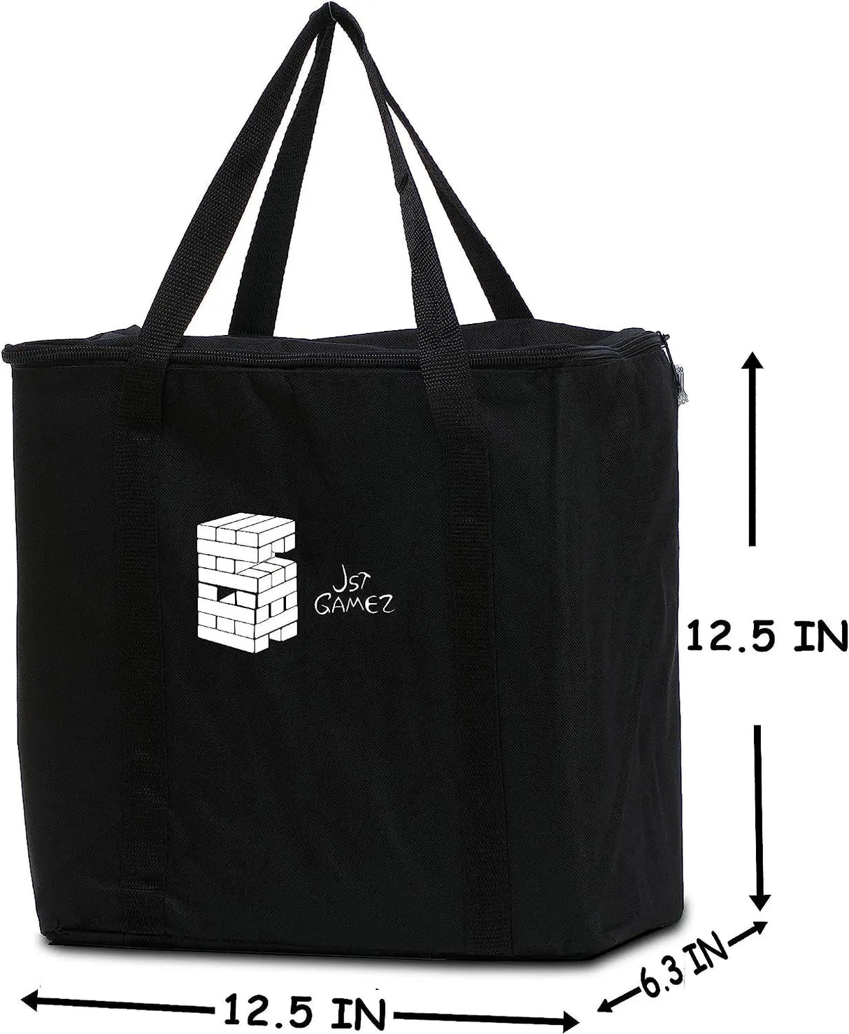 Large Tower Outdoor Games Wood Stacking Games Includes Scoresheet and Carry Bag - 54 Blocks