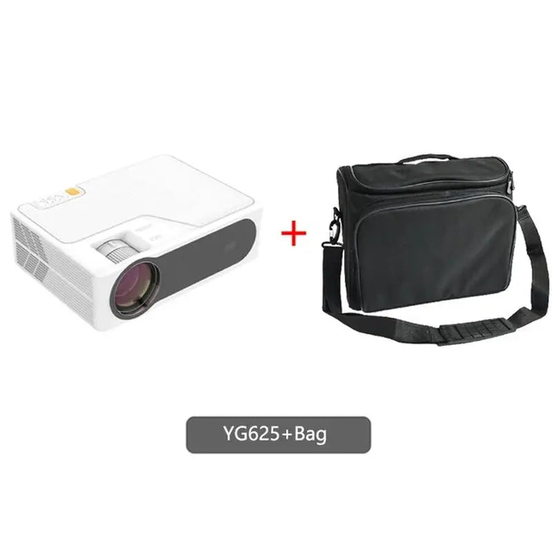 YG625 Projector LED LCD Native 1080P 7000 Lumens Support Bluetooth Full HD USB Video 4K Beamer for Home Cinema Theater