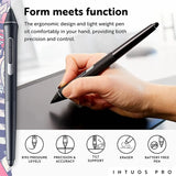 Intuos Pro Small Bluetooth Graphics Drawing Tablet, 6 Customizable Expresskeys, 8192 Pressure Sensitive Pro Pen 2 Included, Compatible with Mac OS and Windows,Black
