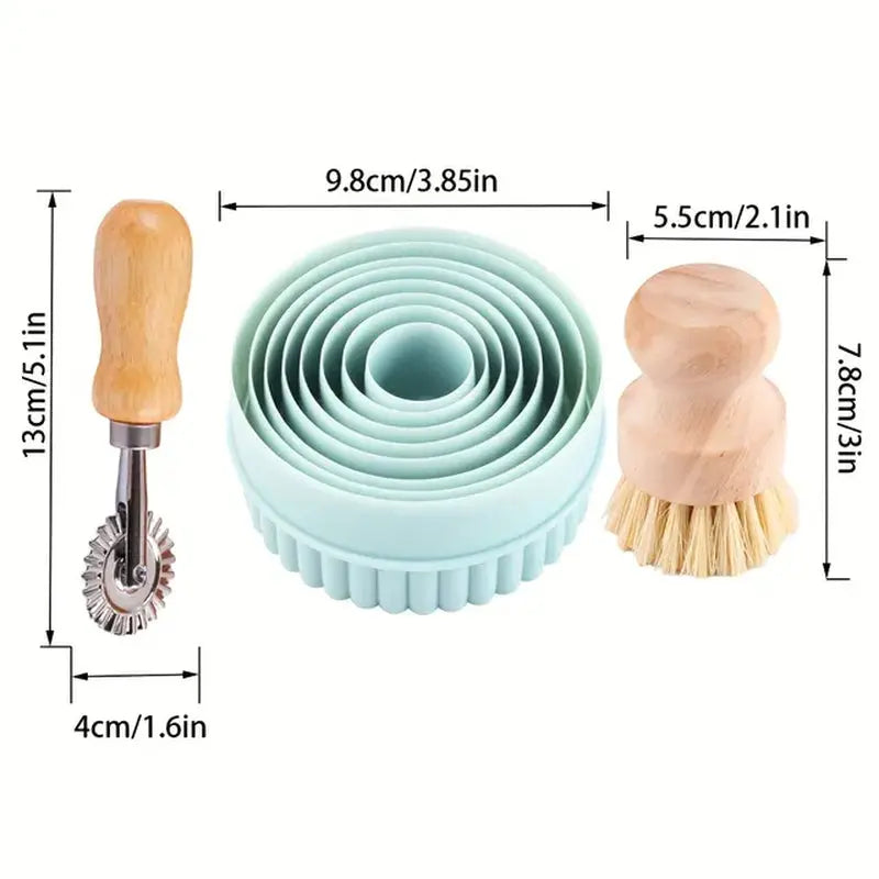 1Pc 13.7In Wooden Christmas Embossed Rolling Pin for Pastry Baking Tools,Santa Claus Elk Boots Deep Engraving Cookies Stamp Tool