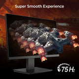 27 Inch Computer Monitor,Ips FHD (1920 X 1080) 75Hz 99% Srgb PC Desktop Gaming Monitors for Computer ,HDMI/VGA Port, Visioncare,27N1