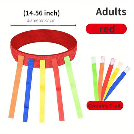 Children Outdoor Funny Game Toy Belt for Kindergarten Kids Catching Tail Training Equipment Teamwork Game Toys for Children