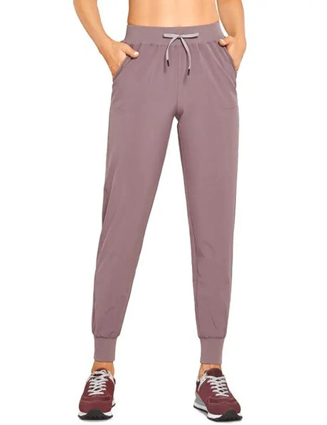 Women Lightweight Joggers Pants Quick Dry Running Sweatpants Athletic Workout Track Pants- 27.5 Inches Trousers Pantalones Women