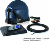 VQ4500 Tailgater Portable/Roof Mountable Satellite TV Antenna (For Use with DISH) , Gray , Western Arc Satellites