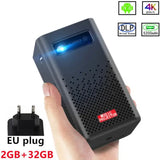 Android Smart Projector WIFI 5G LED DLP 1080P HD 4K Bluetooth 3D Projector on the Same Screen for Mobile and Tablet