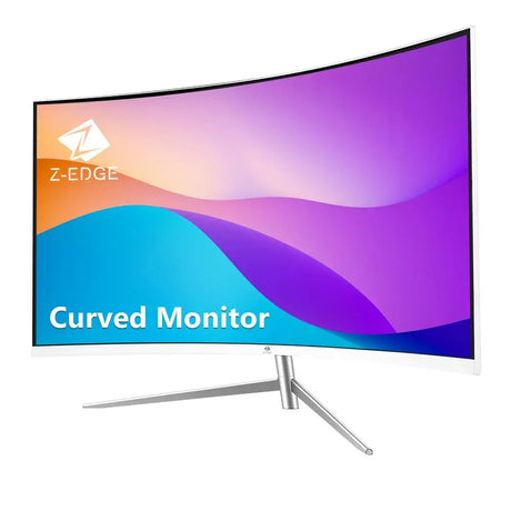 U24C 24-Inch Curved Monitor Full HD LED Monitor 1920X1080 75Hz 5Ms VGA+HDMI Port Dual Speaker