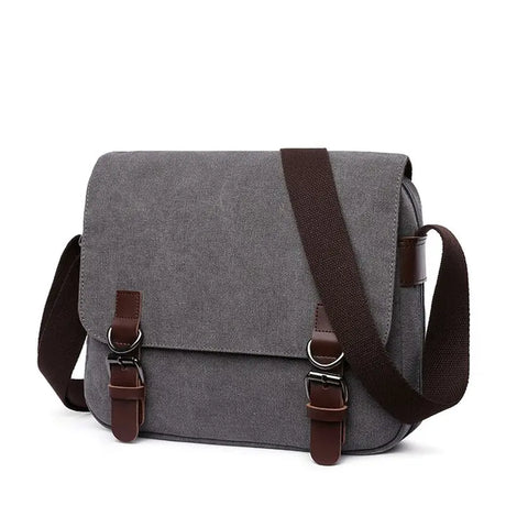 Man Sling Bag Men Canvas Messenger Bag Vintage Brand Business Casual Travel Shoulder Bag Laptop Crossbody Bags for Man