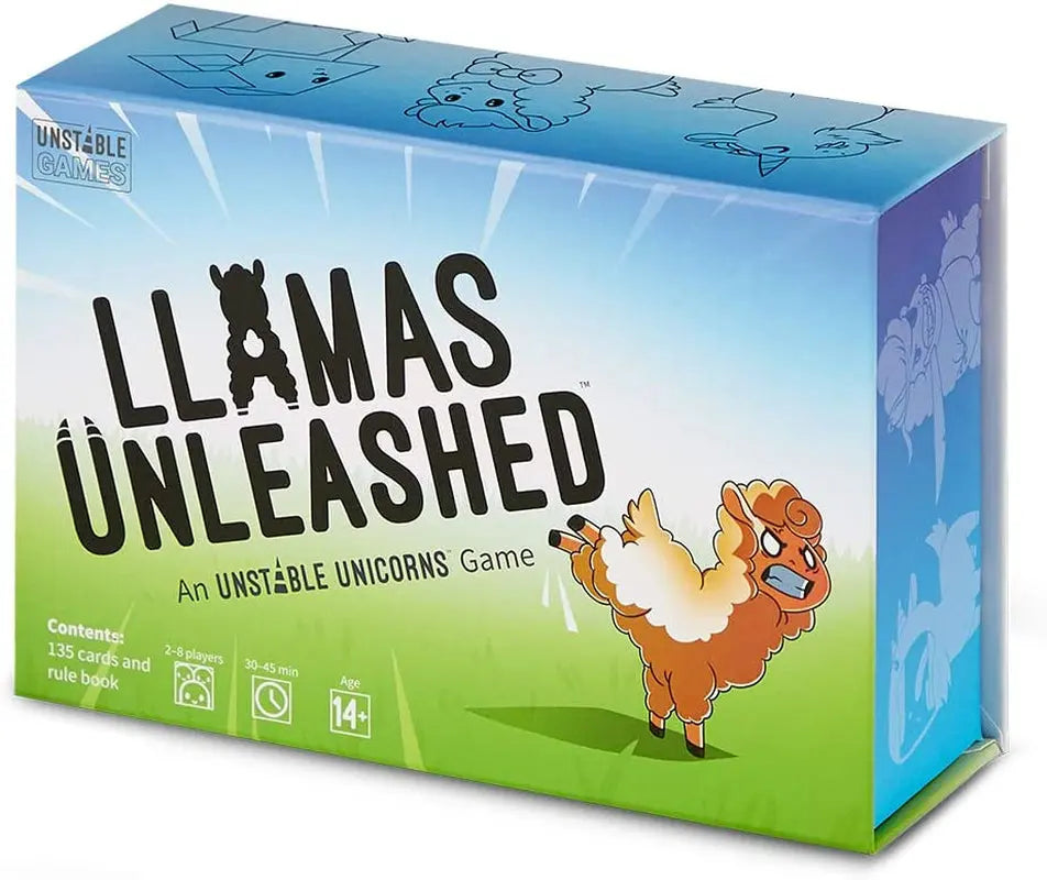 - Llamas Unleashed Base Game - Fun Card Game for Kids, Teens, & Adults - Strategize and Destroy Your Friends - 2-8 Players Ages 8+ - Great for Game Night