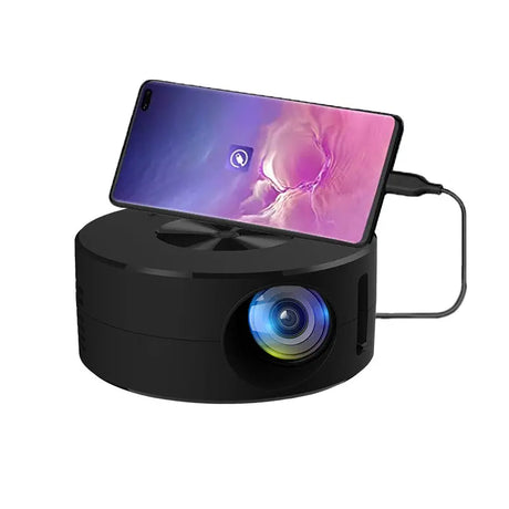 VP2 Mini Projector Wired Mirroring Handheld Projection 320P 150 ANSI Lux Portable Cinema EU Plug