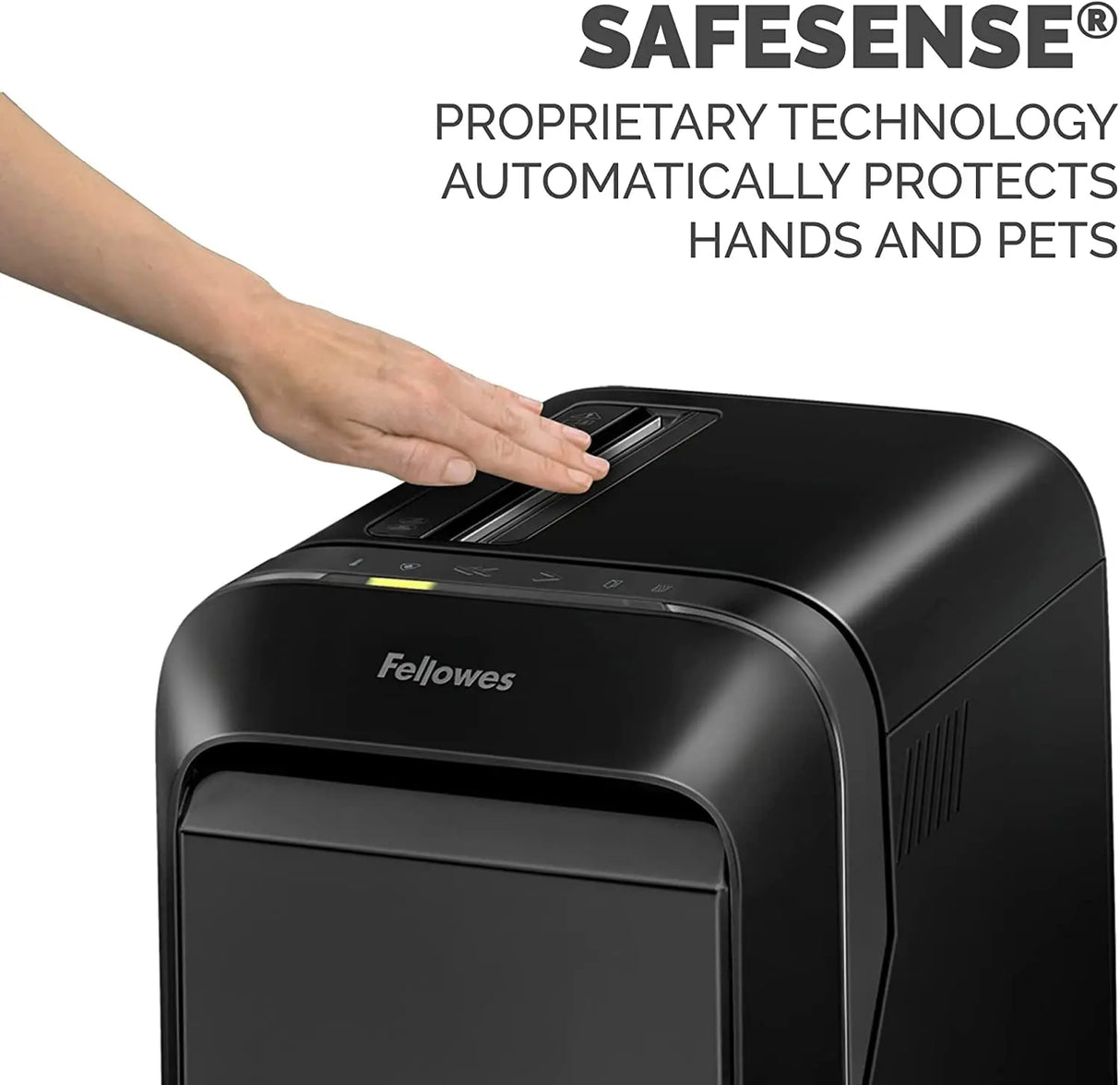 ‎Powershred LX22M 20-Sheet 100% Jam-Proof Micro Cut Paper Shredder for Office and Home, Black 5263501