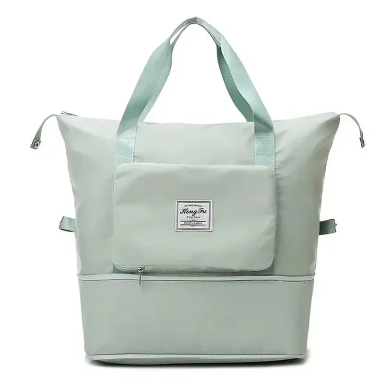 2023 Large Capacity Waterproof Luggage Bag for Universal Folding Travel Bag Dry Wet Separation Fitness Bag Handbag Travel Bag