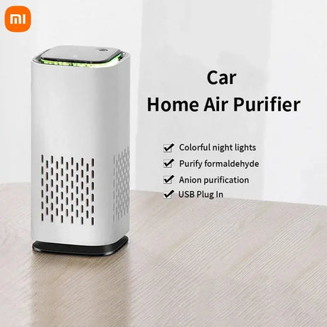 Xiaomi  Air Purifier Cleaner Negative Ion USB Direct Plug Cleaner Purifier Remove Formaldehyde Household Car Accessories