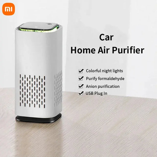 Xiaomi  Air Purifier Cleaner Negative Ion USB Direct Plug Cleaner Purifier Remove Formaldehyde Household Car Accessories
