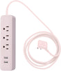 - 78257 Designer Series Power Strip, Rose 3 Outlet