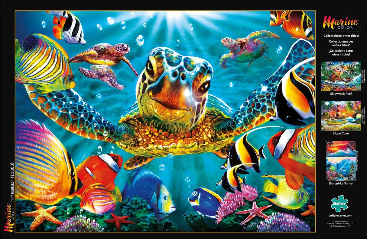 - Tiny Bubbles - 1000 Piece Jigsaw Puzzle