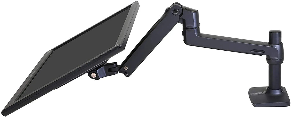 – LX Premium Monitor Arm, Single Monitor Desk Mount – Fits Flat Curved Ultrawide Computer Monitors up to 34 Inches, 7 to 25 Lbs, VESA 75X75Mm or 100X100Mm – Matte Black