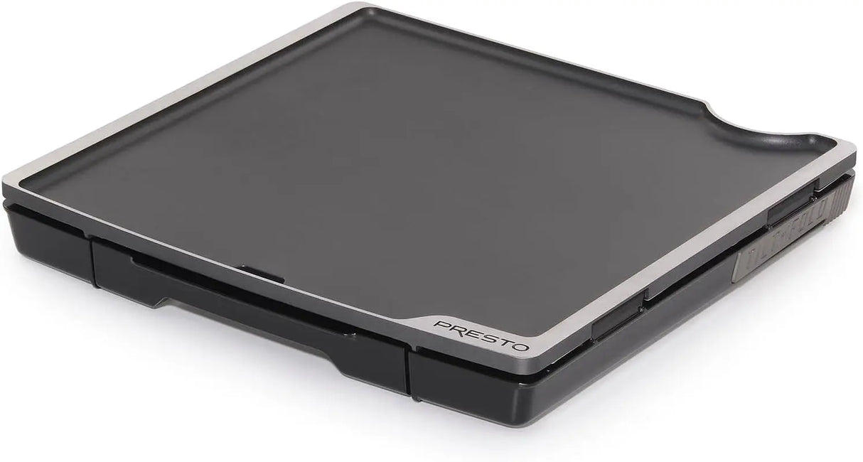 , 19" X 15" 07073 Electric Tilt-N-Fold Griddle, 19", Black