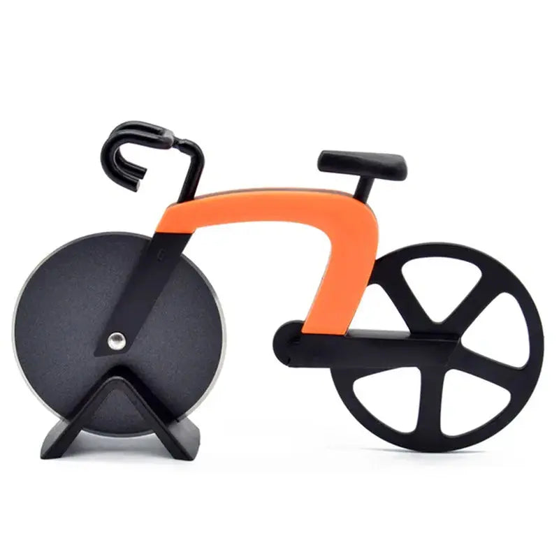 Kitchen Utensils Pizza Cutters Wheels Eco Friendly Stainless Steel Pizza Tools Creative Bicycle Design
