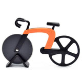 Kitchen Utensils Pizza Cutters Wheels Eco Friendly Stainless Steel Pizza Tools Creative Bicycle Design