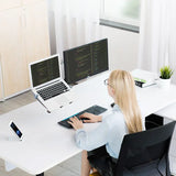 Laptop Stand Computer Monitor Stand Desktop Office Lifting Lazy Universal Base LCD Screen