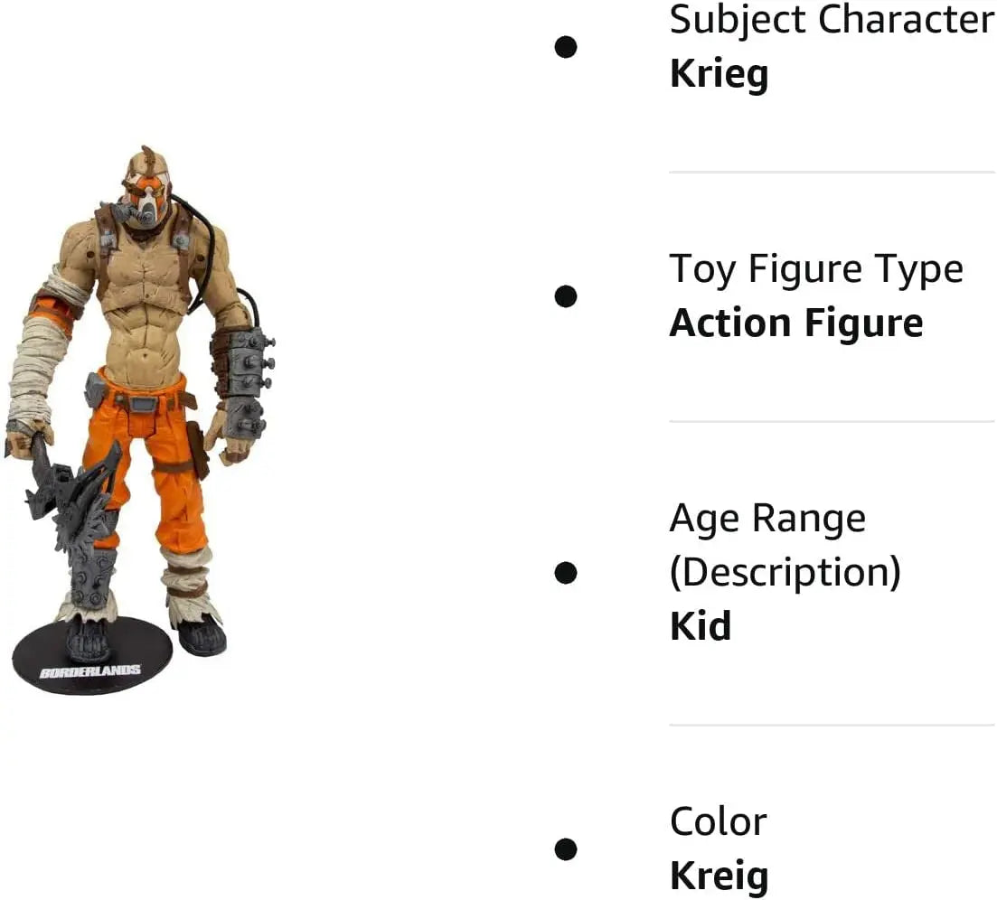 Borderlands - Krieg Action Figure