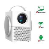 Android 9.0 Projector Full HD 1080P LED WIFI Video Projector Smart TV Box Home Theater Projector Cinema Mirror Movie Beamer