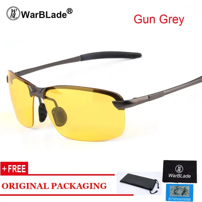 2021 Outdoor Riding Sunglasses Women Men Reflective Night Vision Anti-Glare Goggles UV400 Car Sunshade Plarization Sunglasses