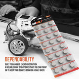 - Pack of 24 LR44 Batteries AG13 SR44 357 303 Premium Alkaline Non Rechargeable Button Battery, 1.5 Volt Small Batteries for Watches Clocks & Electronic Devices