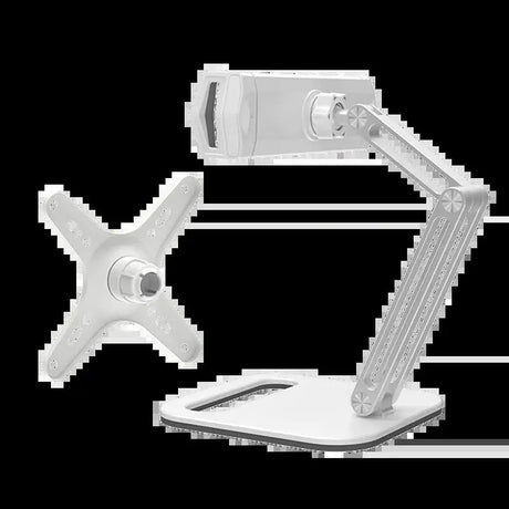 Portable Monitor Stand Height Adjustable Vesa Monitor Tablet Stand Free Standing Low Profile Desk Mount Monitor Support
