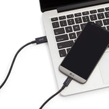 USB-C to USB-A 3.1 Gen 2 Adapter Charger Cable, Fast Charger, 10Gbps High-Speed, USB-IF Certified, for Apple Iphone 15, Ipad, Samsung Galaxy, Tablets, Laptops, 3 Foot, Black