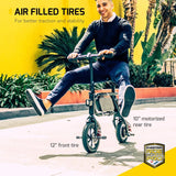 Swagcycle Pro Pedal-Free App-Enabled Folding Electric Bike with USB Port to Charge on the Go