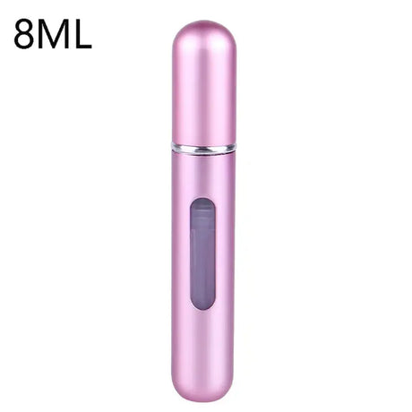8/5Ml Perfume Atomizer Portable Liquid Container for Cosmetics Traveling Mini Aluminum Spray Alcochol Empty Refillable Bottle