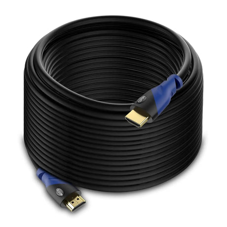 4K HDMI Cable 50Ft Long, 4K@60Hz High Speed HDMI Cord with Ethernet, Supports UHD Resolution, ARC, 3D, CL3 Certified - Compatible with HDTV, PC, Laptop, PS3, Xbox, Blu-Ray