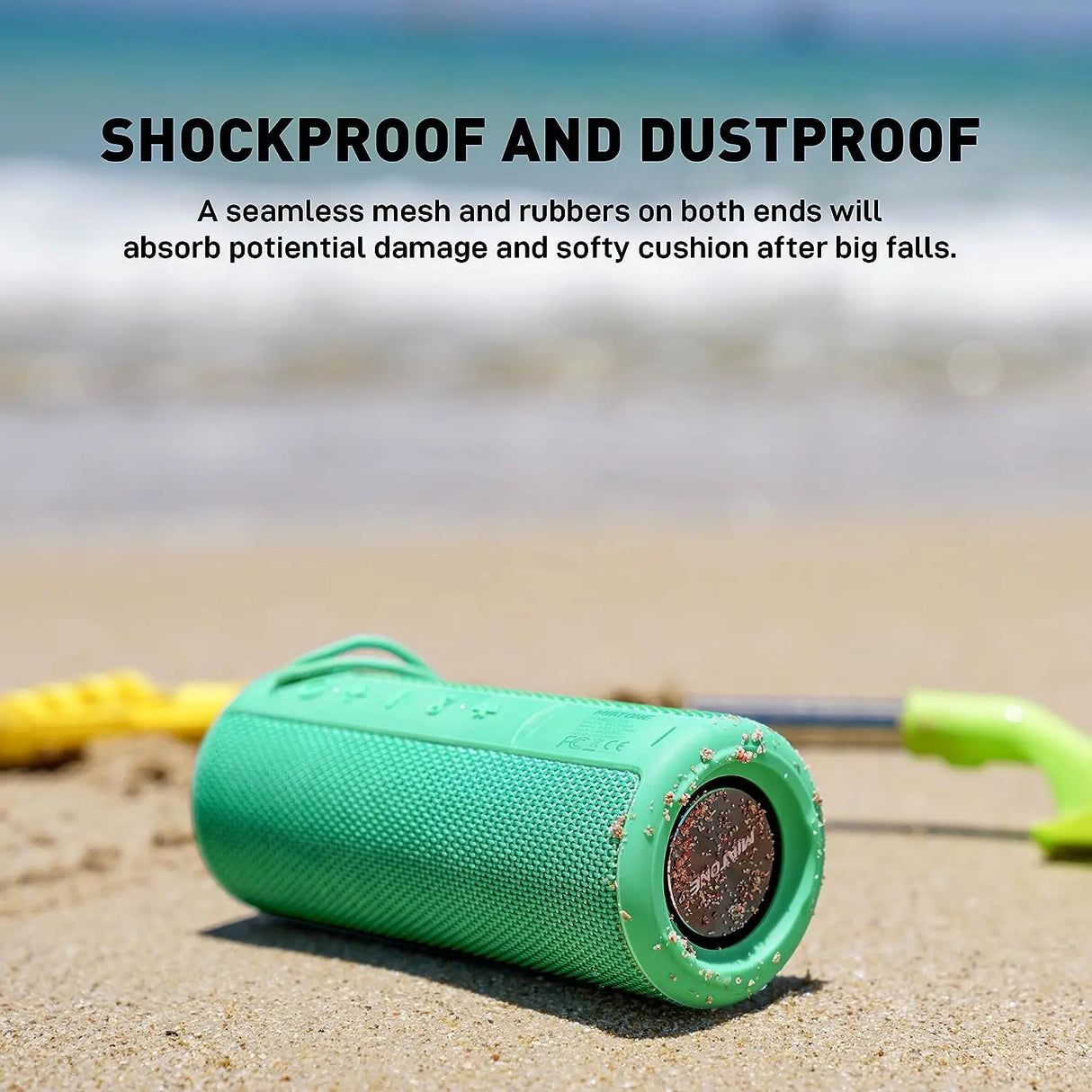 Boombox Portable Bluetooth Speaker, Perfect Valentines Day Gifts for Her Him Women Men - Green