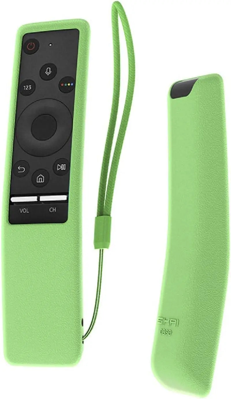 SIKAI Silicone Protective Case Cover for Samsung Smart TV Remote BN59 Series Shockproof Anti-Slip for BN59-01241A BN59-01242A BN59-01266A QLED Remote Anti-Lost with Remote Loop