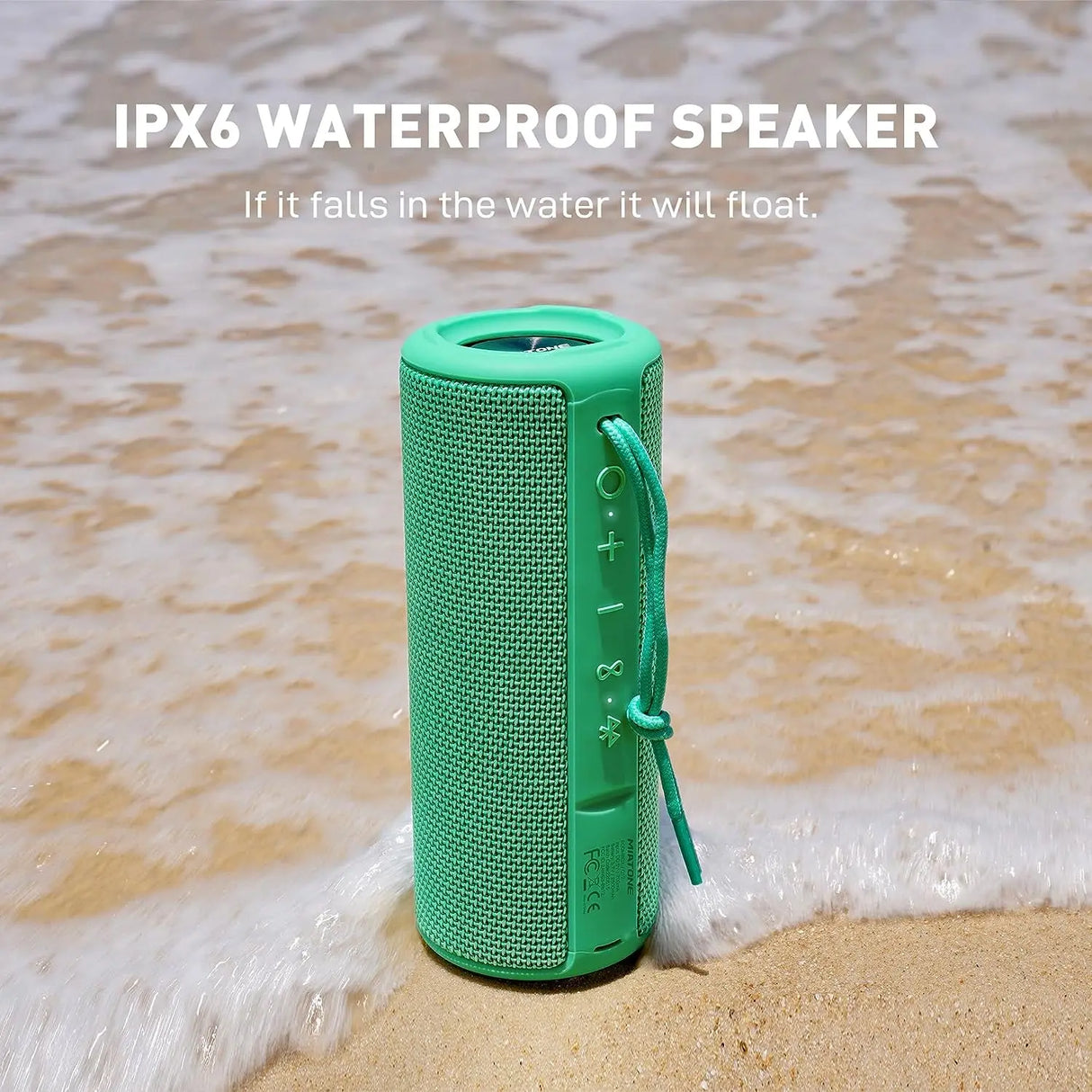 Boombox Portable Bluetooth Speaker, Perfect Valentines Day Gifts for Her Him Women Men - Green