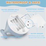 Baby Light up Bath Toys Whale Automatic Sprinkler Bathtub Toys Pool Bathroom Shower Bath Toys for Toddlers Infant Kids Boy Gift
