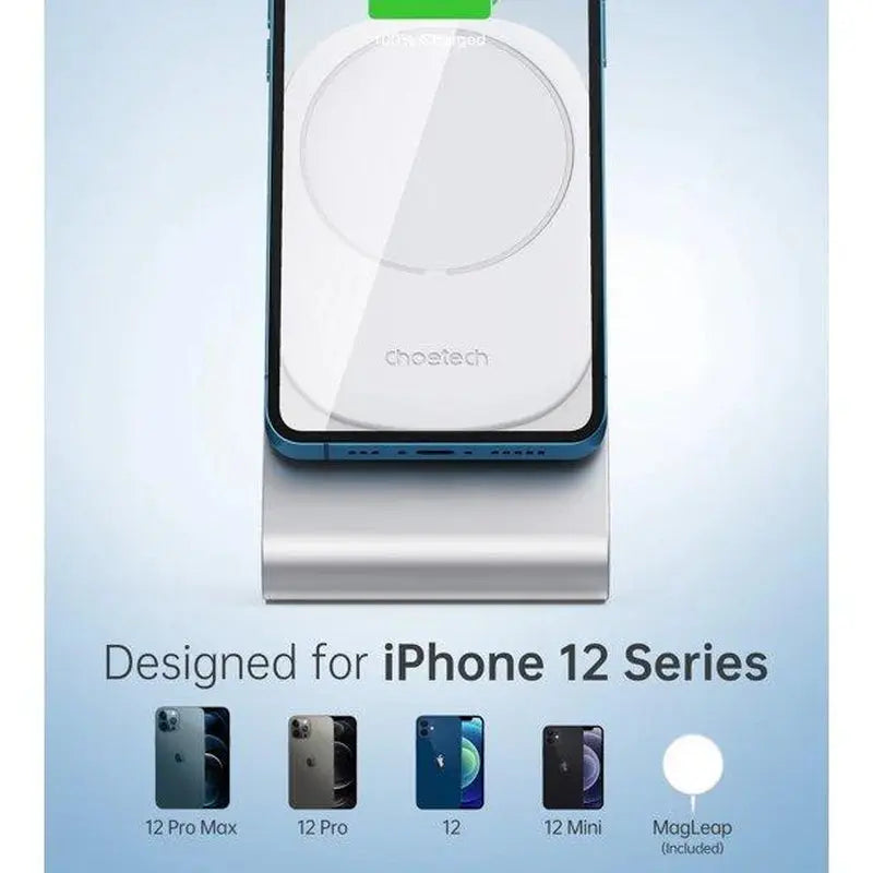 CHOETECH Magleap Magnetic Wireless Charger & Stand
