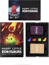 - Happy Little Dinosaurs Card Game - Dodge Disasters & Survive the Apocalypse! - 2-4 Players Ages 8+