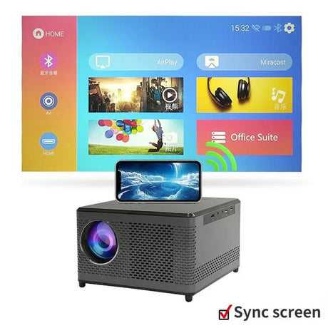 2022 Newest K3 Ultra Full HD 4K Home Projector Bluetooth Speaker Function Projector Home Theater