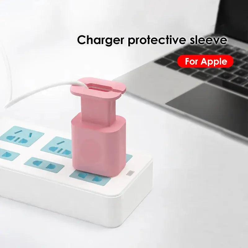 1/4Pc Silicone Charger Protector Universal Travel Cord Organizer Charging Cable Management Cord Winder for Iphone 20/18W Charger