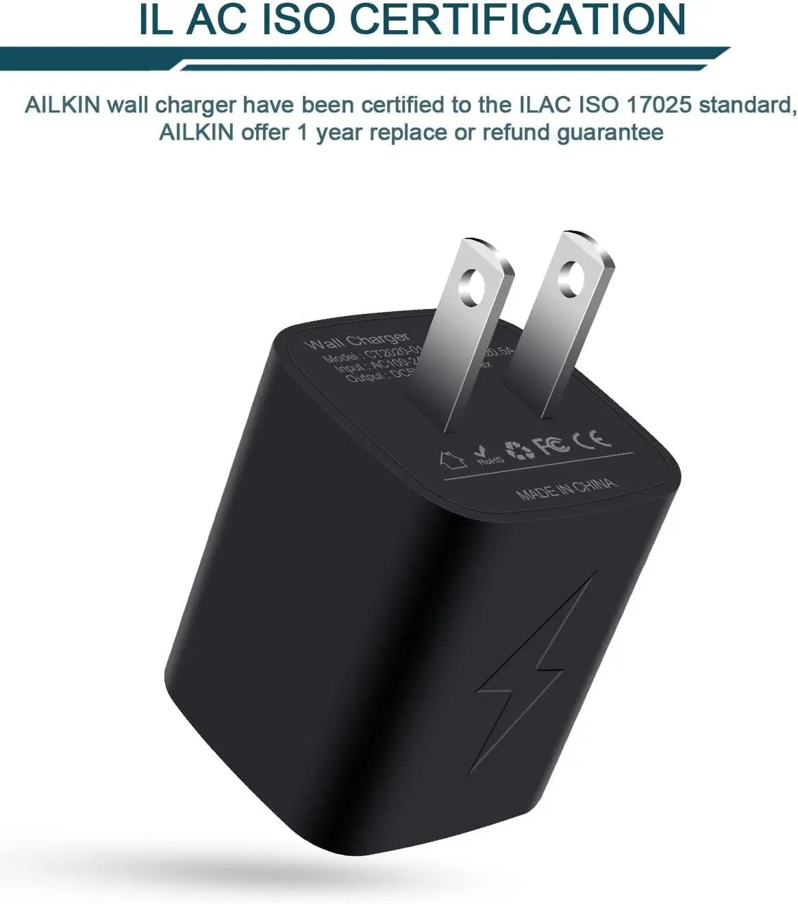 Wall Charger Plug, USB Charger Cube,  2.1A 2-Muti Port USB Adapter Power Plug Charging Station Box Base for Iphone 15/14/13/12/12Pro/11 Pro Max/8, Ipad, Samsung Phones USB Charging Block Brick