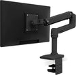 – LX Premium Monitor Arm, Single Monitor Desk Mount – Fits Flat Curved Ultrawide Computer Monitors up to 34 Inches, 7 to 25 Lbs, VESA 75X75Mm or 100X100Mm – Matte Black
