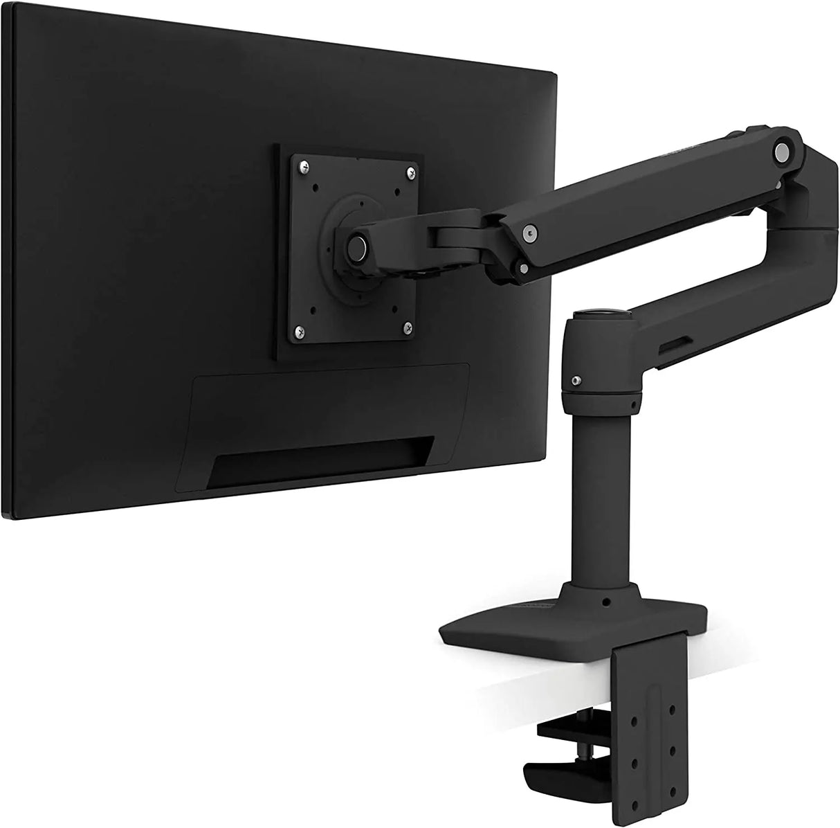 – LX Premium Monitor Arm, Single Monitor Desk Mount – Fits Flat Curved Ultrawide Computer Monitors up to 34 Inches, 7 to 25 Lbs, VESA 75X75Mm or 100X100Mm – Matte Black