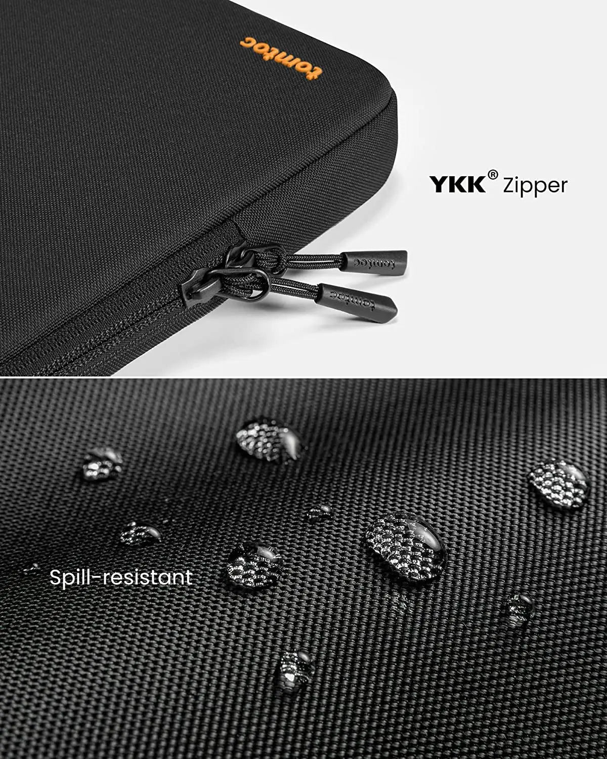 360° Protective Laptop Sleeve for 16-Inch New Macbook Pro M3/M2/M1 Pro/Max A2991 A2780 A2485 A2141 2023-2019, Shockproof, Water-Resistant Ultrabook Macbook Bag Case with Accessory Pocket, Black