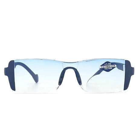 Bifocal Reading Glasses Fashion Presbyopic Glasses Far and near Glasses +1.0 to +4.0 Anti-Blue Light Mens Glasses Transparent