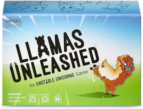 - Llamas Unleashed Base Game - Fun Card Game for Kids, Teens, & Adults - Strategize and Destroy Your Friends - 2-8 Players Ages 8+ - Great for Game Night