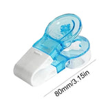 1/2 PCS Portable Pill Taker Tablet Dispenser anti Pollution Portable Pill Box Dispense Medicine Pill Box Portable Pill Taker