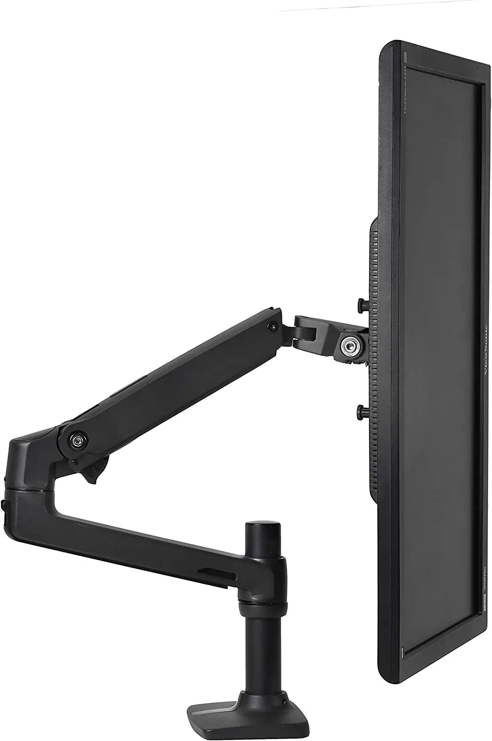 – LX Premium Monitor Arm, Single Monitor Desk Mount – Fits Flat Curved Ultrawide Computer Monitors up to 34 Inches, 7 to 25 Lbs, VESA 75X75Mm or 100X100Mm – Matte Black