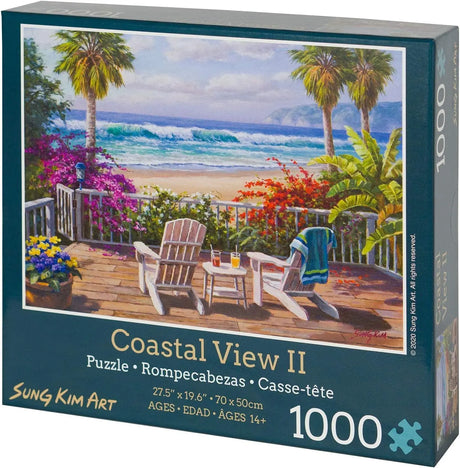 - Jigsaw Puzzle 1000 Piece for Adults (Coastal View II)